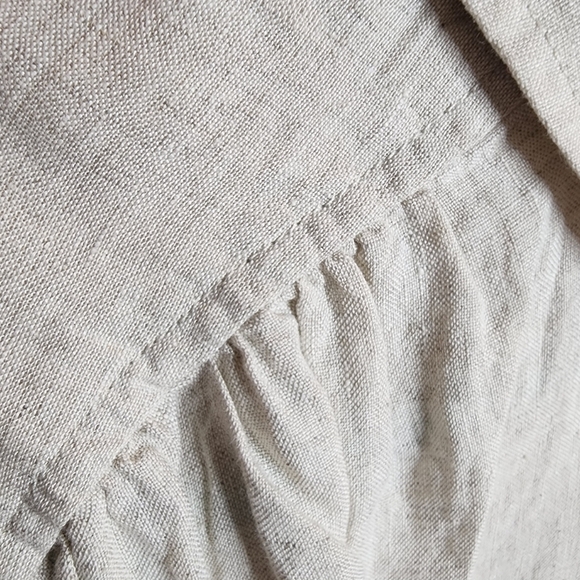 NWT J. Crew Linen Baird McNutt Relaxed-fit Short-sleeve Button Shirt Dress XS - Picture 9 of 15